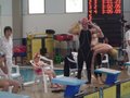 giannetto in preparazione con supporter a seguito